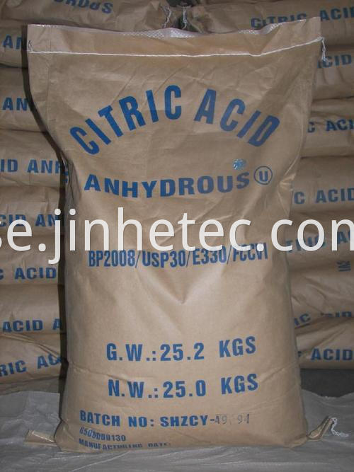 Ester Apa Citric Acid Mono Bp98 Small Bag